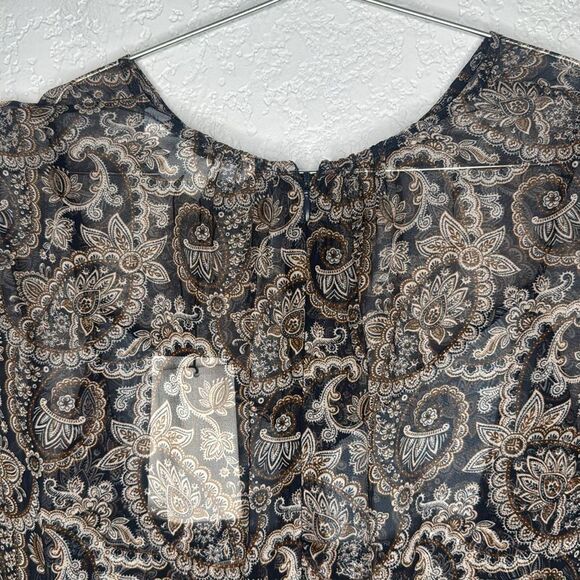 NWT Veronica Beard PALMORA Silk Mini DRESS in MARINE BLUE Gray MULTI Size 8 - Picture 8 of 15